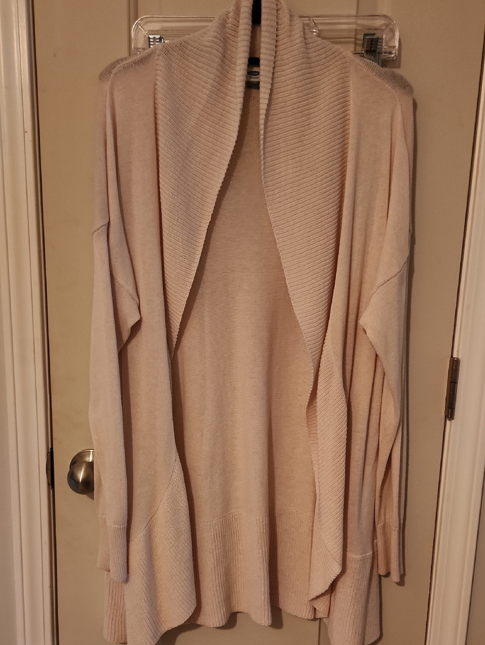 Old Navy Open-Front Drape Cardigan - Beige